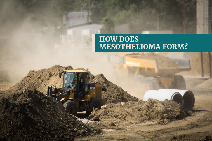 asbestos in the dirt