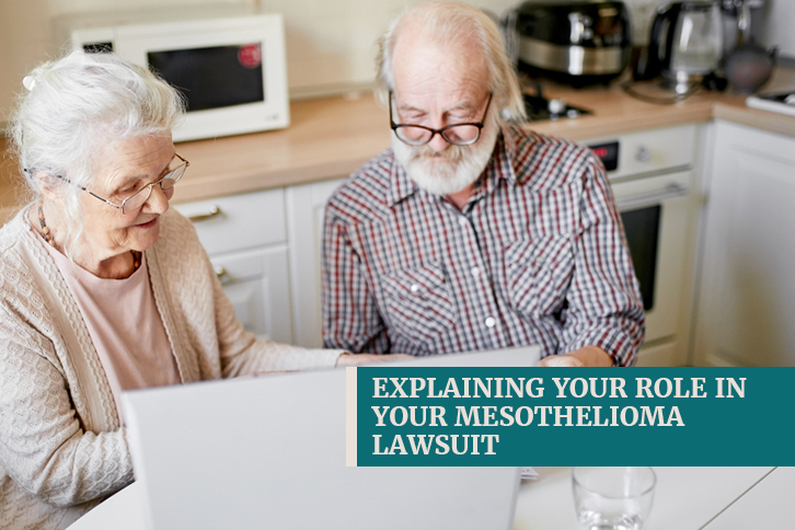 mesothelioma patients role in a lawsuit