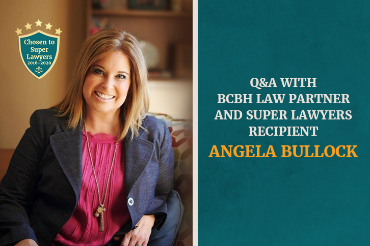 Angela Bullock receives Super Lawyer award