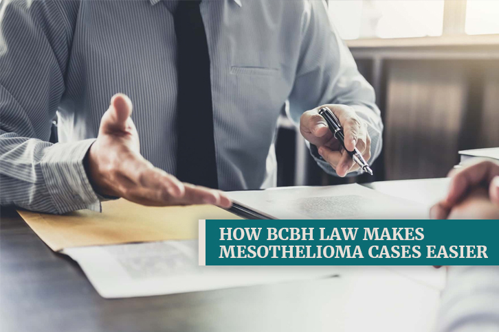 BCBH Law makes your mesothelioma case easy