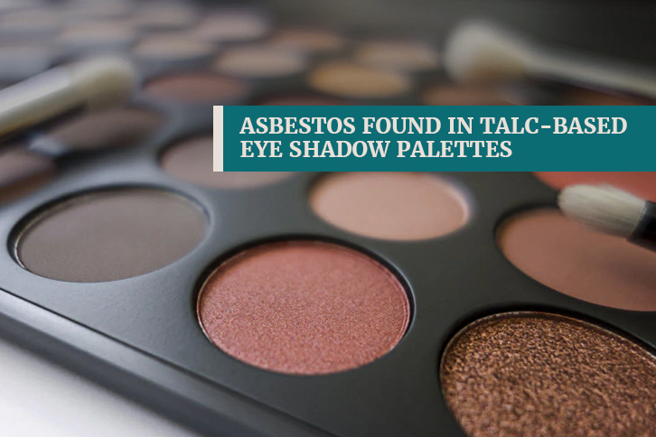 asbestos found in talc-based eyeshadow