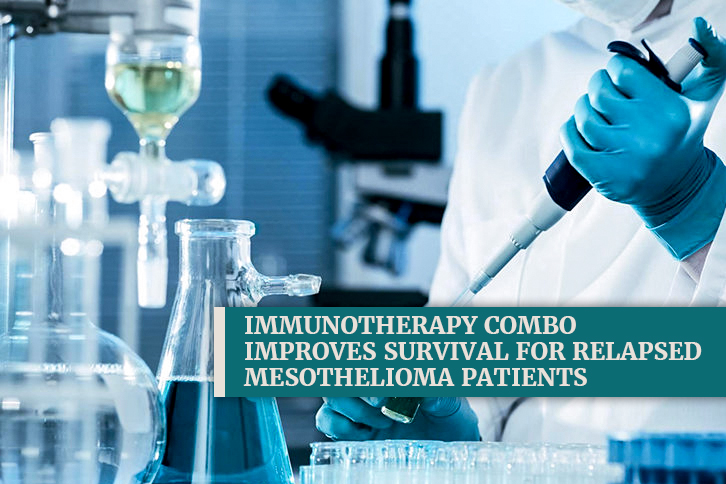 immunotherapy improves mesothelioma patients survival