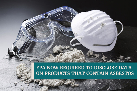 EPA required to enclose asbestos information