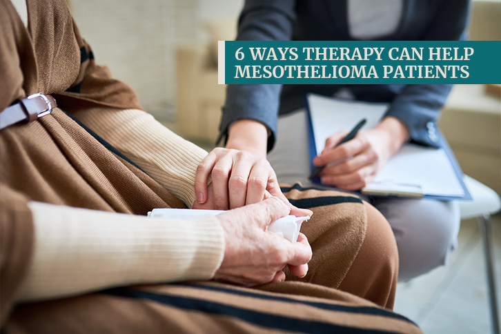 therapist holding patients hand